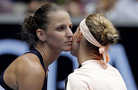 Karolína Plíková zvítzila na Australian Open nad Lucií afáovou.