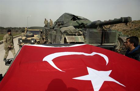 Turet vojci napadli kurdskou oblast na severu Srie, Afrn  od soboty tam...