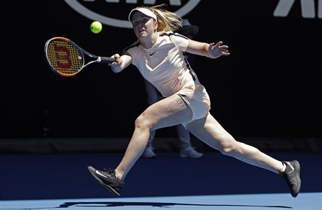 Elina Svitolinov nestaila ve tvrtfinle Australian Open na Belgianka...