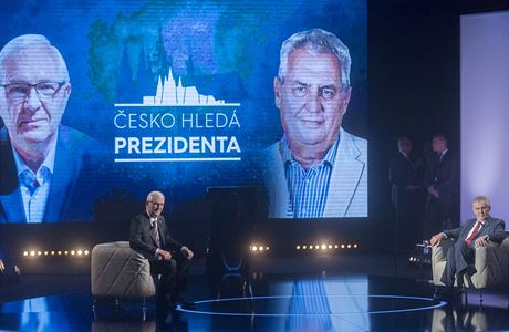 Prezidentský duel na TV Prima.