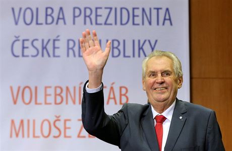 Milo Zeman byl znovu zvolen eským prezidentem.