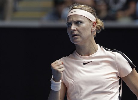 Lucie afáová na Australian Open.