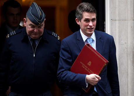 Britský ministr obrany Gavin Williamson.