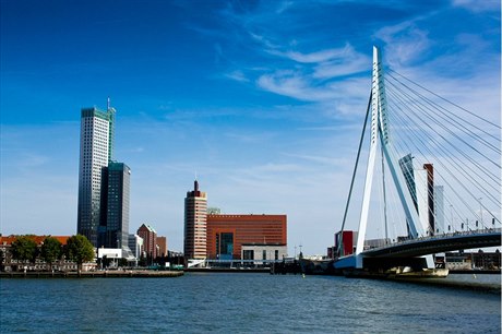Pohled na Rotterdam