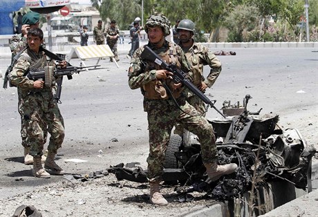 Afghántí vojáci (ilustraní).
