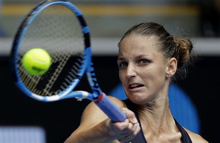 Karolína Plíková se hecuje, e musí proti Simon Halepové útoit.