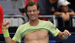 Tomá Berdych na Australian Open.