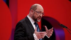 Pedseda nmecké SPD Martin Schulz.