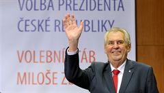 Miloš Zeman byl znovu zvolen českým prezidentem. | na serveru Lidovky.cz | aktuální zprávy