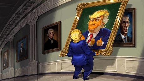 Seriál Ná kreslený prezident (Our Cartoon President).