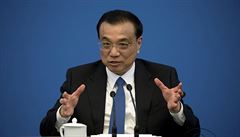 Oslabená Evropa je špatná zpráva i pro Čínu, řekl premiér Li. Chce se otevírat světu a investorům