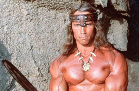 Arnold Schwarzenegger v roli Barbara Conana