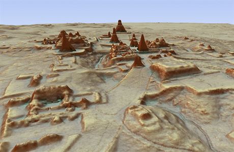 Desítky tisíc dosud neznámých staveb mayské civilizace, vetn pyramid a...