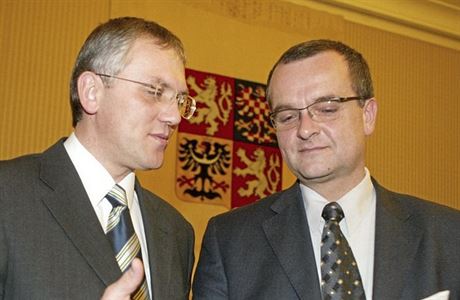 Pavel Severa a Miroslav Kalousek. FOTO: ARCHIV MAFRA  MICHAL RَIKA