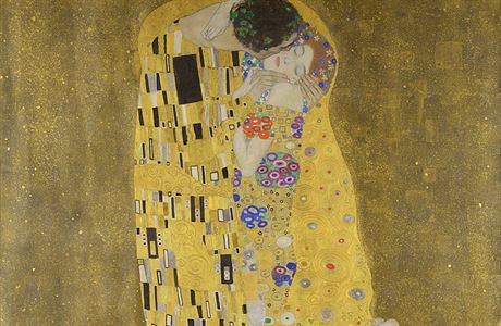 Gustav Klimt - Polibek (1907-1908).