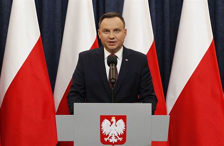 Polský prezident Andrzej Duda.