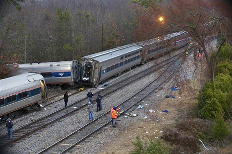 Nehoda vlaku Amtrak - ilustraní foto