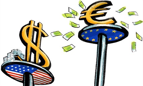Pro dolar oslabuje a euro sílí?