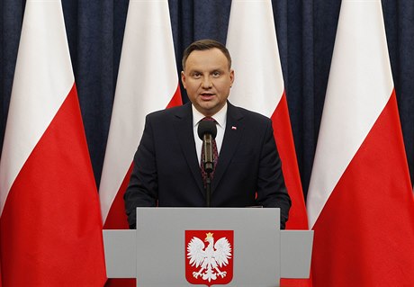 Polský prezident Andrzej Duda.