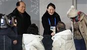 Slavnostn zahjen zimnch olympijskch her v Pchjongchangu: jihokorejsk...