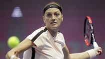 Petra Kvitov v semifinlovm zpase v turnaji v Petrohradu