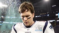 Zklamaný Tom Brady (New England Patriots) šestý titul ze Super Bowlu nezískal.