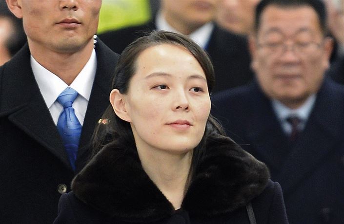 Sestra v�dce Severní Koreje Kim Jo-�ong.