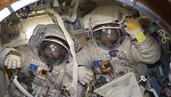 Rusk rekord: dva kosmonauti pracovali vn ISS nejdle ze vech