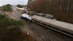 Nehoda vlaku Amtrak - ilustraní foto