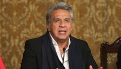 Ekvádorský prezident Lenín Moreno.