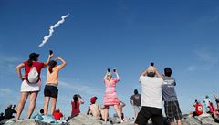 SpaceX Falcon Heavy je nejsilnjí raketový nosi souasnosti.