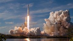 Evropsk agentura Muskovi nevila. Po spchu rakety Falcon Heavy mn plny
