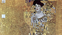 Gustav Klimt - Potrét Adele Bloch-Bauerové.