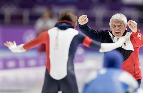 Petr Novk a Martina Sblkov slav olympijsk stbro na trati 5000 metr na...