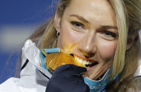 Michaela Shiffrinová ovládla závod v obím slalomu.