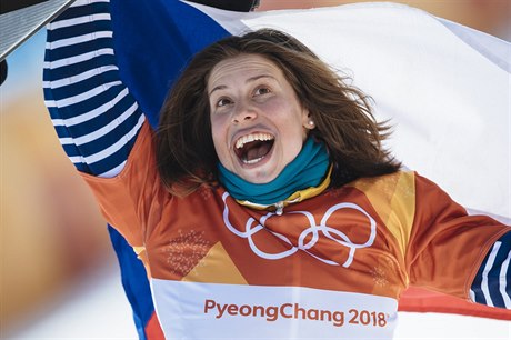 Eva Samková skonila na tetím míst na olympiád v Pchjonchangu.