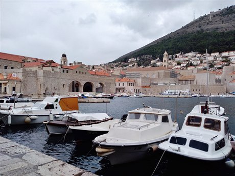 Chorvatské pístavní msto Dubrovník.