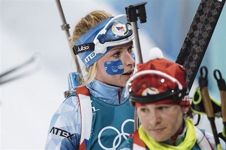 Veronika Vítková (vepedu) závod obreela, naopak Markéta Davidová slavila.