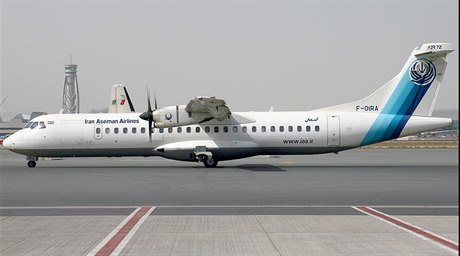 Stroj ATR 72-500 íránské spolenosti Aseman Airlines | foto: Konstantin von...