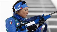 Italská biatlonistka Dorothea Wiererová