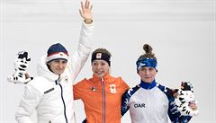 Martina Sáblíková vybojovala na 5000 metr v Koreji olympijské stíbro. Na...