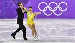 XXIII. zimní olympijské hry, krasobruslení, tanení páry, krátké tance, 19....