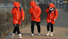 Silný vítr v Pchjongchangu potrápil i japonské sportovkyn.