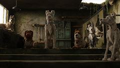Animovaný snímek Ostrov ps. Reie: Wes Anderson.
