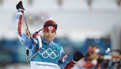 Michaela Shiffrinová ovládla závod v obím slalomu.