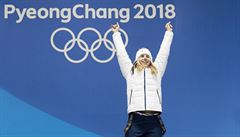 Vít�zná Ester Ledecká
