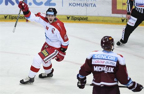 Utkání 48. kola hokejové extraligy: HC Sparta Praha - HC Olomouc, 26. února v...