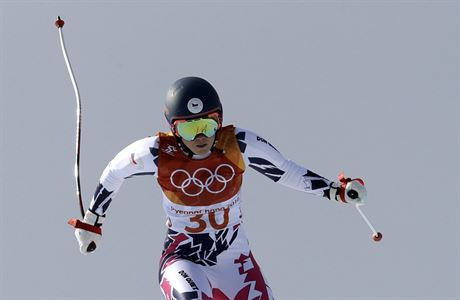 Katerina Paulthov jede kombinan sjezd na olympijskch hrch v Pchjongchangu