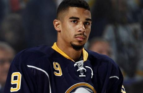 Evander Kane jet v dresu Buffala.