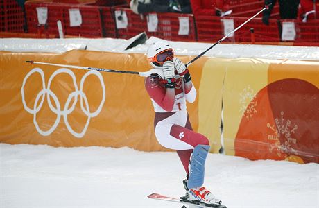 výcarská vítzka kombinace Michelle Gisinová.